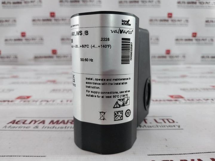 Krom Schroder Va1..Ws/B Actuator 74923336 230Vac 50/60Hz