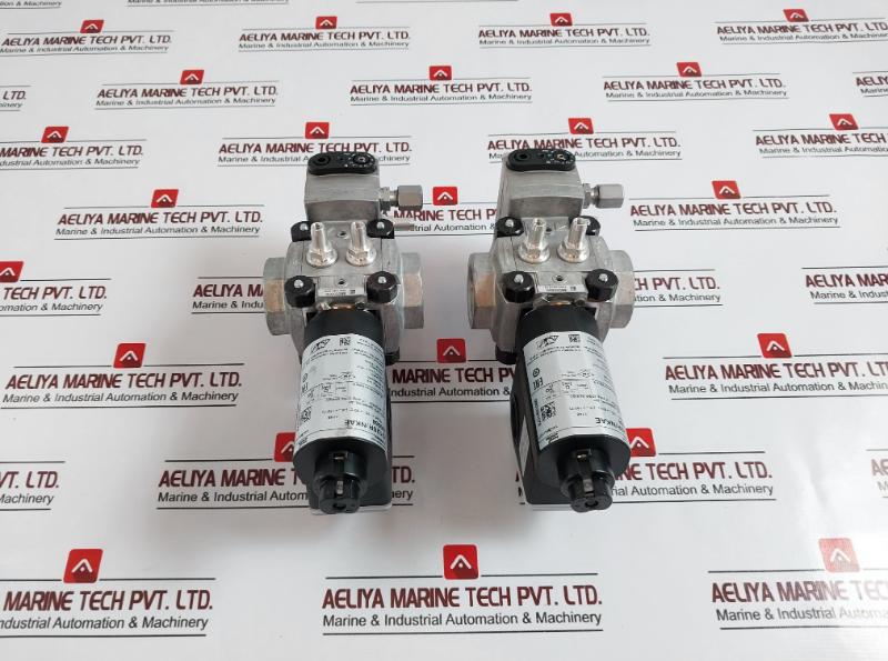 Krom Schroder Vag 125R/Nkae Pressure Regulator With Double Solenoid Valve 24 Vdc