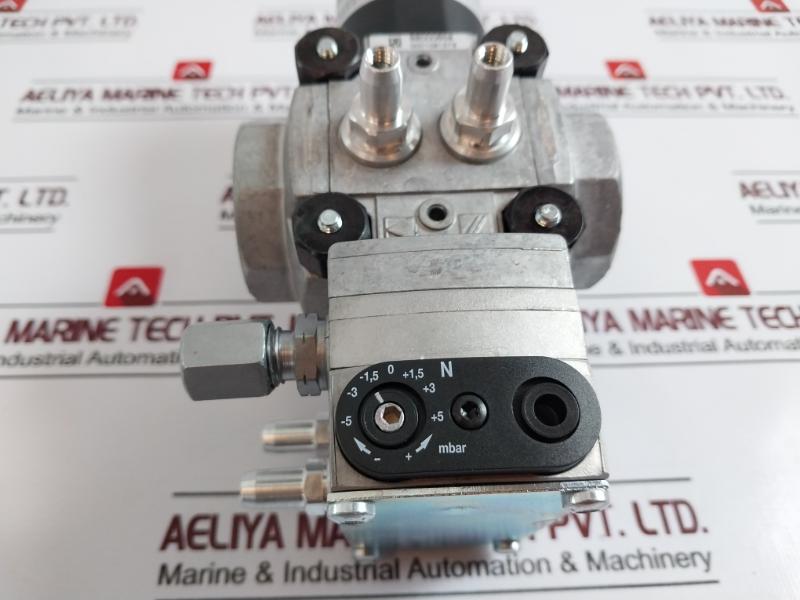 Krom Schroder Vag 125R/Nkae Pressure Regulator With Double Solenoid Valve 24 Vdc