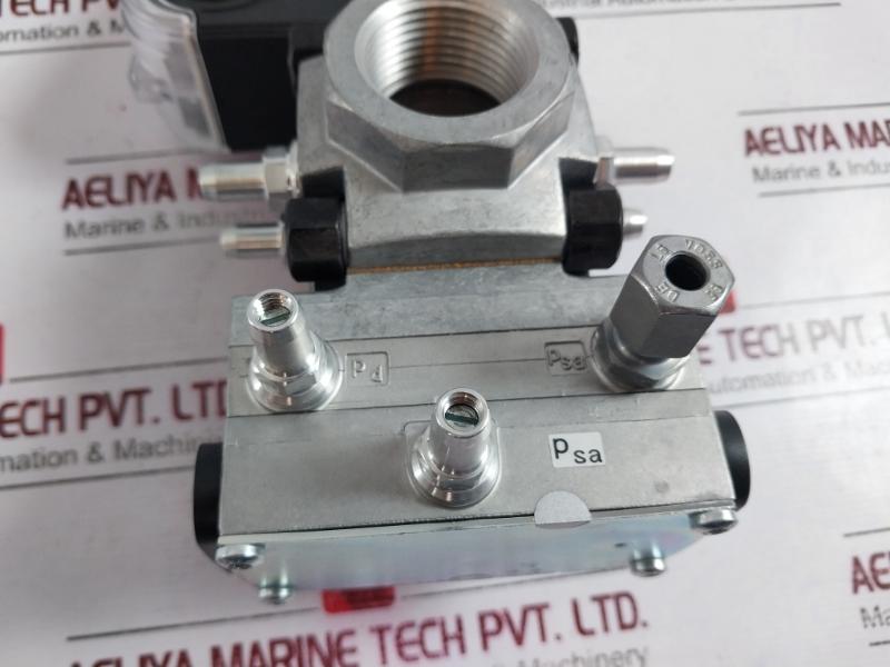 Krom Schroder Vag 125r/nkae Pressure Regulator Double Solenoid Valve 0.500 Mbar