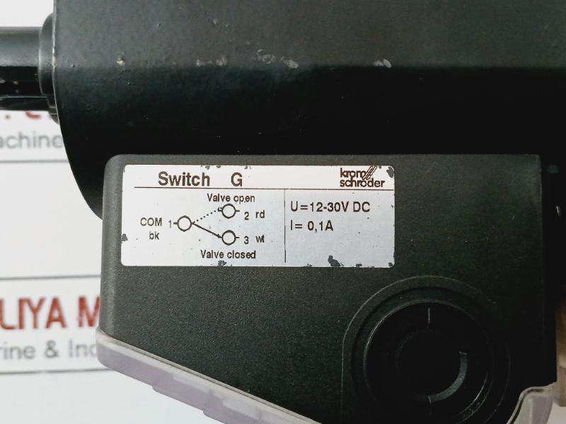 Krom Schroder Vas350R/Nkgr Gas Solenoid Valve 24Vdc 36W 10 Psig 88003144