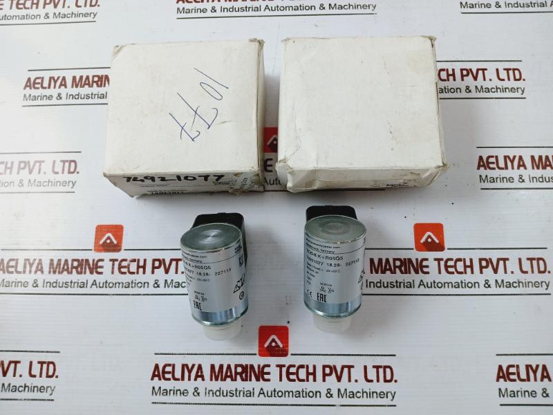 Krom Schroder Vg6-8 K+r05q5 Solenoid Valves For Gas 74921077 120v 8 Va 50/60hz