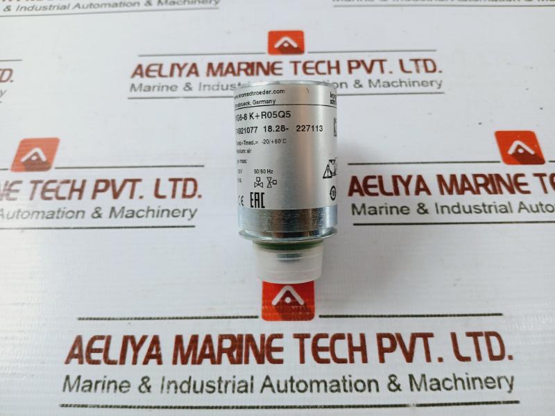 Krom Schroder Vg6-8 K+r05q5 Solenoid Valves For Gas 74921077 120v 8 Va 50/60hz