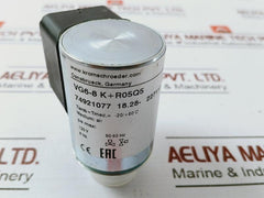 Krom Schroder Vg6-8 K+r05q5 Solenoid Valves For Gas 74921077 120v 8 Va 50/60hz