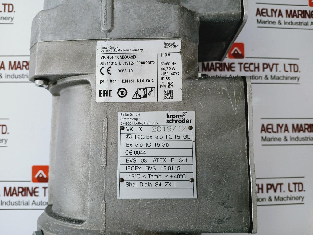 Krom Schroder Vk 40r10mxa43d Motorized Valve 85311015 55436391