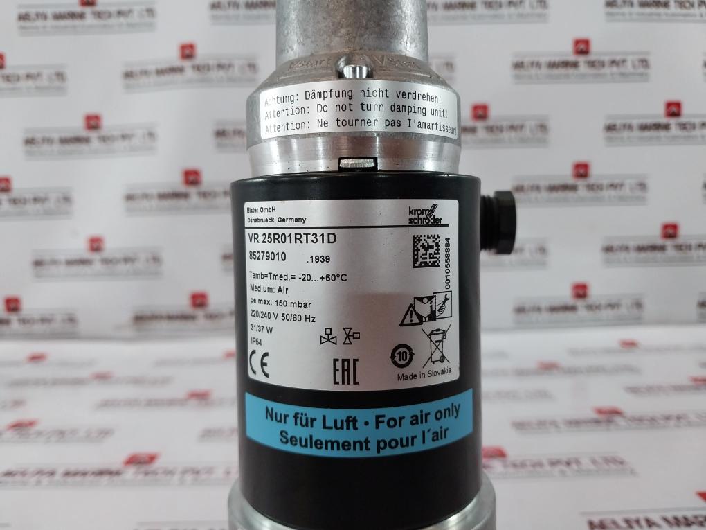 Krom Schroder Vr 25R01Rt31D Air Solenoid Valve 220/240V 31/37w