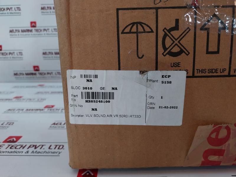 Krom Schroder Vr 50 R01Rt33D Solenoid Valve For Air Vr Ip54 220/240V 50/60Hz