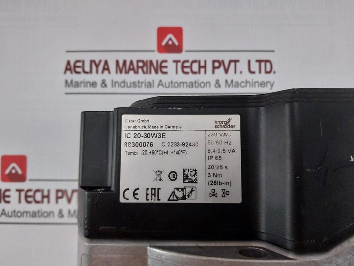 Krom Schroder Ic 20-30W3E Actuator 230Vac 50/60Hz Ip65 26Lb-in.
