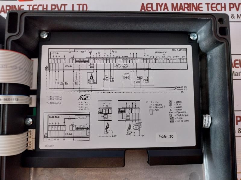 Kromschroder 88612565 Burner Control Unit 115vac 50/60hz Ip54