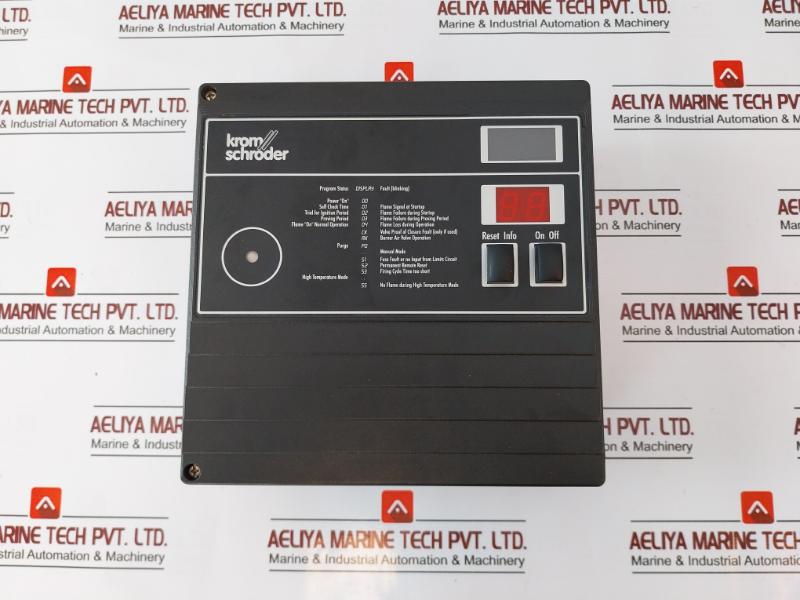 Kromschroder 88612565 Burner Control Unit 115vac 50/60hz Ip54