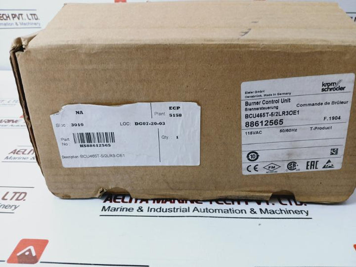 Kromschroder Bcu465T-5/2Lr3Oe1 Burner Control Unit Ks88612565