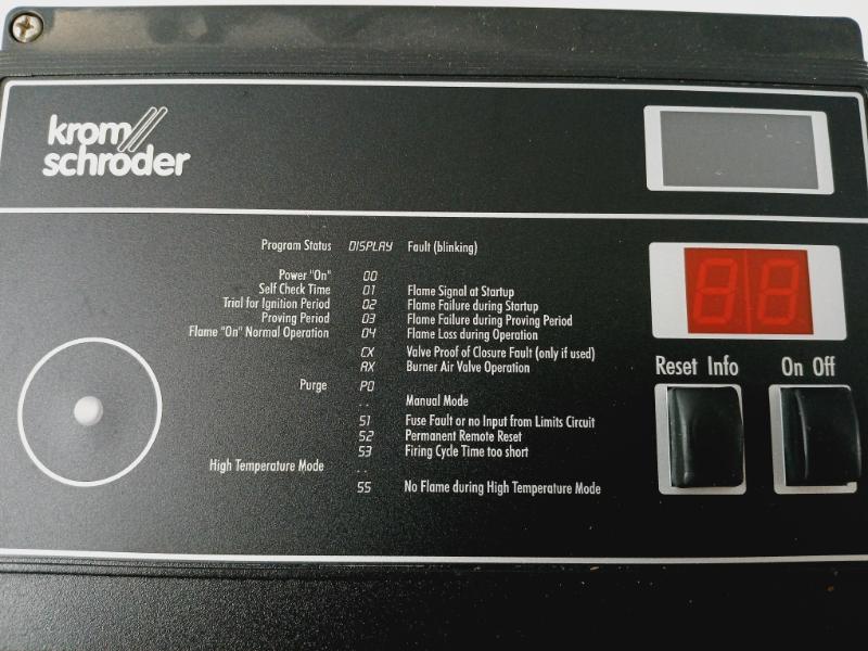 Kromschroder Bcu465T-5/2Lr3Oe1 Burner Control Unit Ks88612565