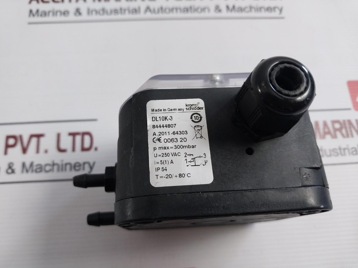 Kromschroder Dl10K-3 Pressure Relay