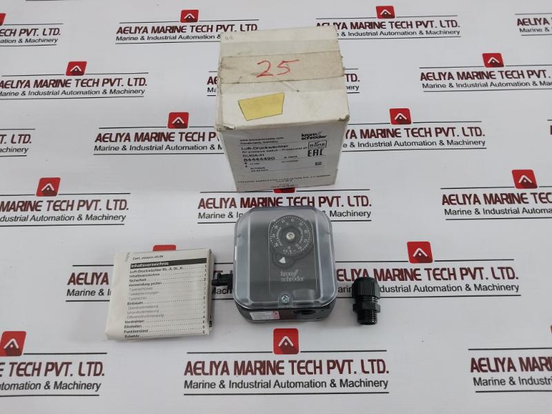 Kromschroder Dl50a-31 Pressure Switch For Combustion Air 84444490