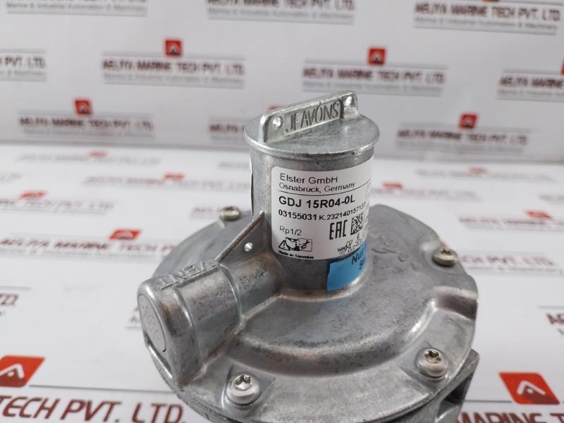 Kromschroder Gdj 15R04-0L Gas Valve Air Pressure Regulator P1:P2+5Mb-400Mbar