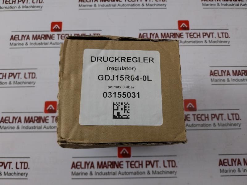 Kromschroder Gdj 15R04-0L Pressure Regulator K.232140157139 500 Mbar