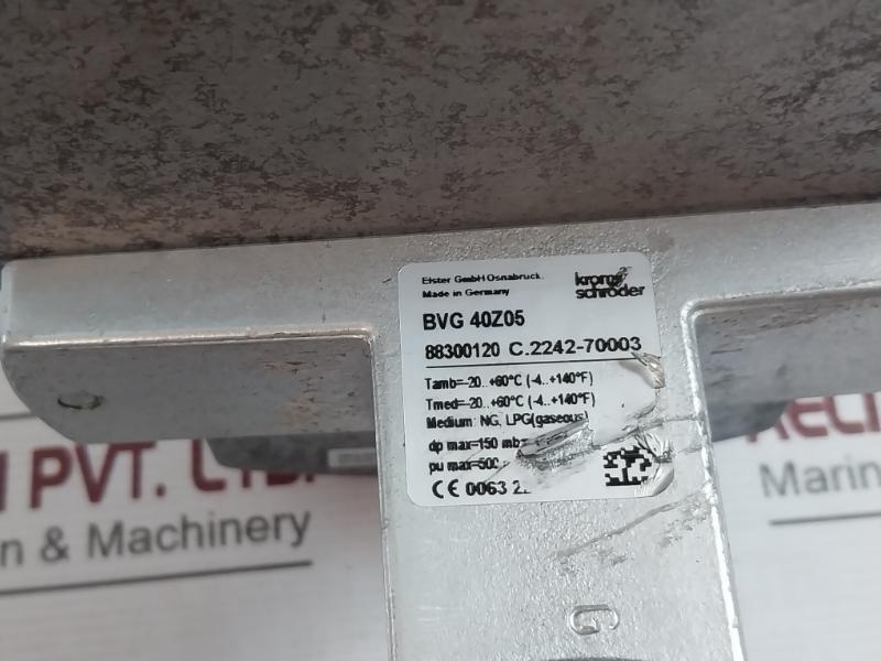 Kromschroder Ic 20-30W3E Actuator 88300076 230 Vac 50/60 Hz Ibg40Z05/20-30W3E