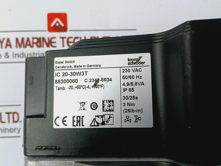 Kromschroder Ic 20-30w3t Voltage Stabilizer Servo Motor Burner Electric Actuator