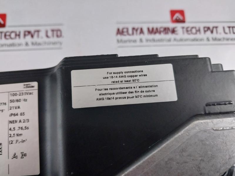 Kromschroder Ic 40a2a Actuator 100-230vac, 50/60hz, Ip64 65, Csa 139-13, 90°c