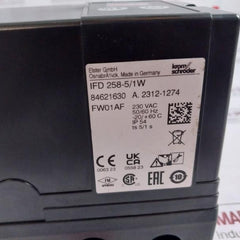 Kromschroder Ifd 258-5/1w Control Box Automatic Burner Control Unit 84621630 50/60 Hz