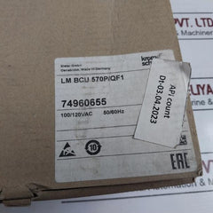 Kromschroder Lm Bcu 570P/Qf1 Burner Control Unit 74960655 100/120Vac 50/60Hz