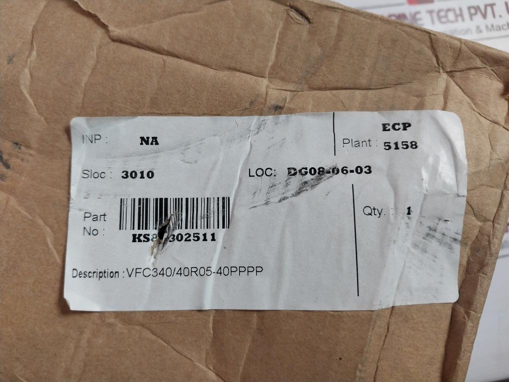 Kromschroder Vfc340/40R05-40Pppp Linear Flow Control 88302511