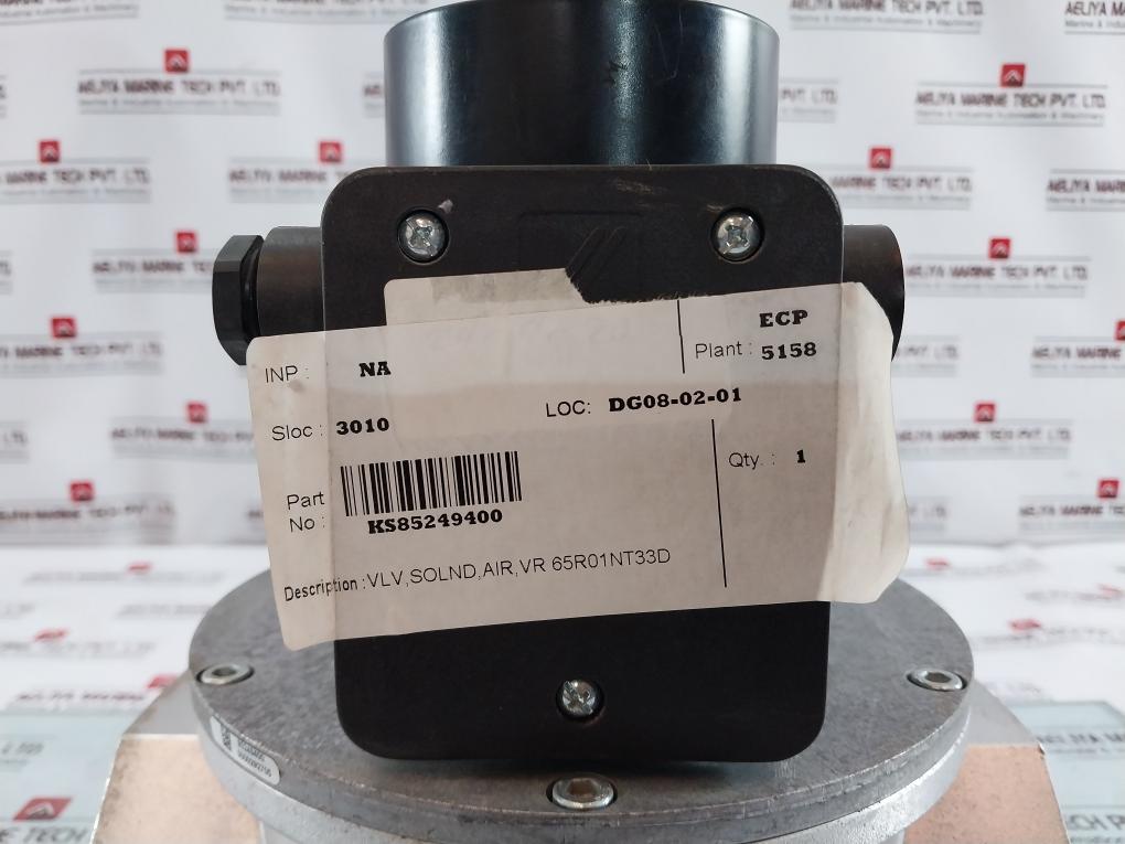 Kromschroder Vr 65r01nt33d Air Solenoid Valve Dn65, Ks85249400 73/86 W