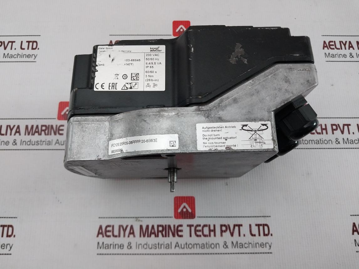Kromschroder Ifc125/25R05-08Pppp/20-60W3E Linear Flow Control Valve 230Vac