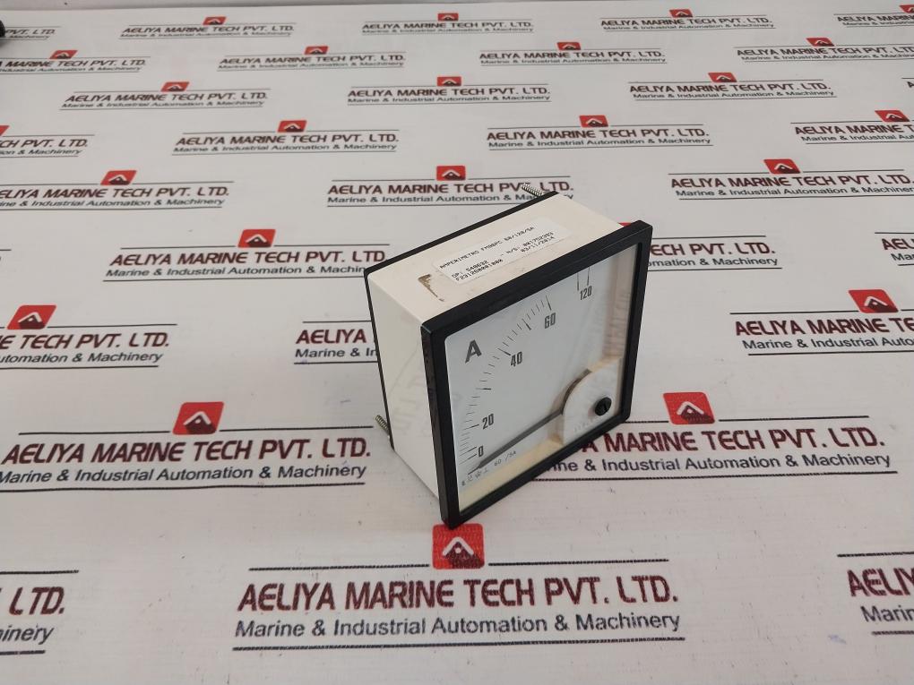 Kron 60/5A Ammeter Fm96Pc 0-60/120A