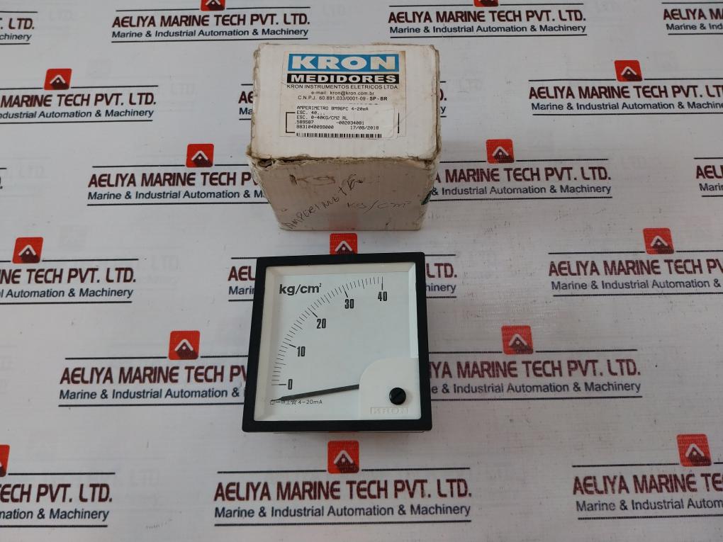 Kron Bm96Pc Ammeter 0-40Kg/Cm2