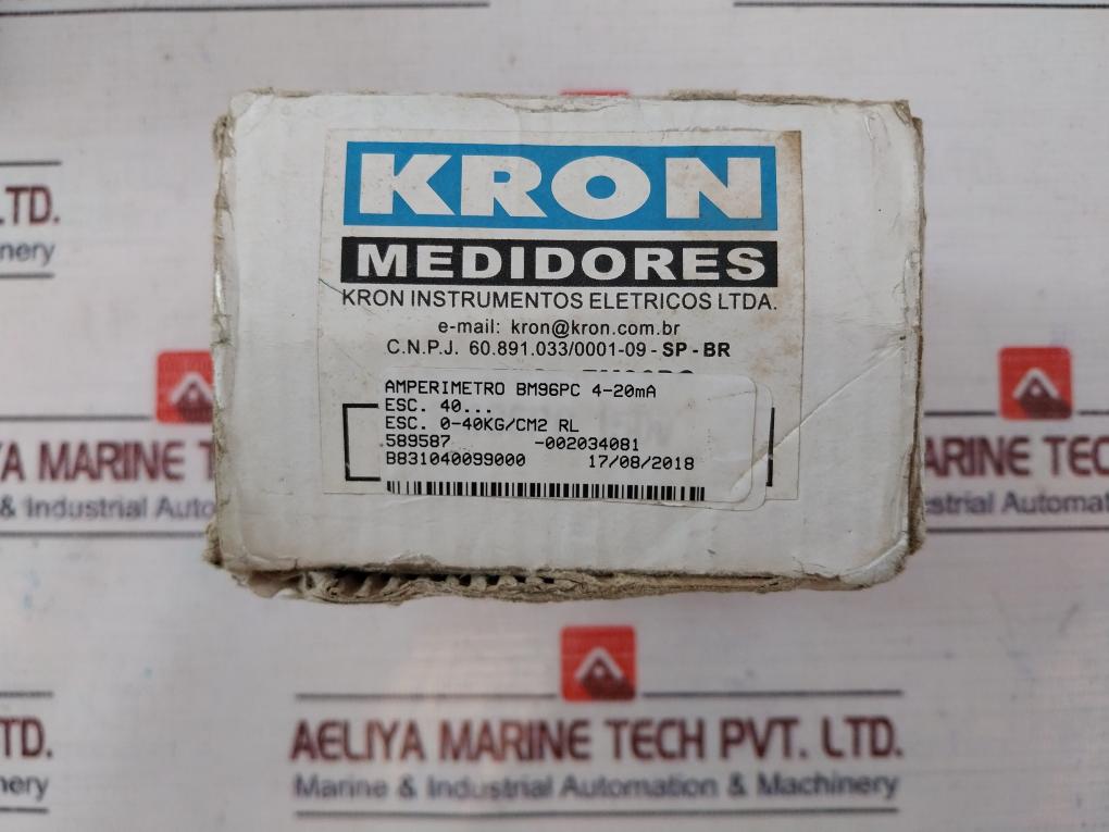 Kron Bm96Pc Ammeter 0-40Kg/Cm2