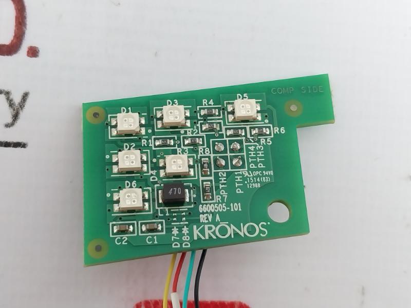 Kronos 6600505-101 Rev A Opc 94v0 Printed Circuit Board E051950973