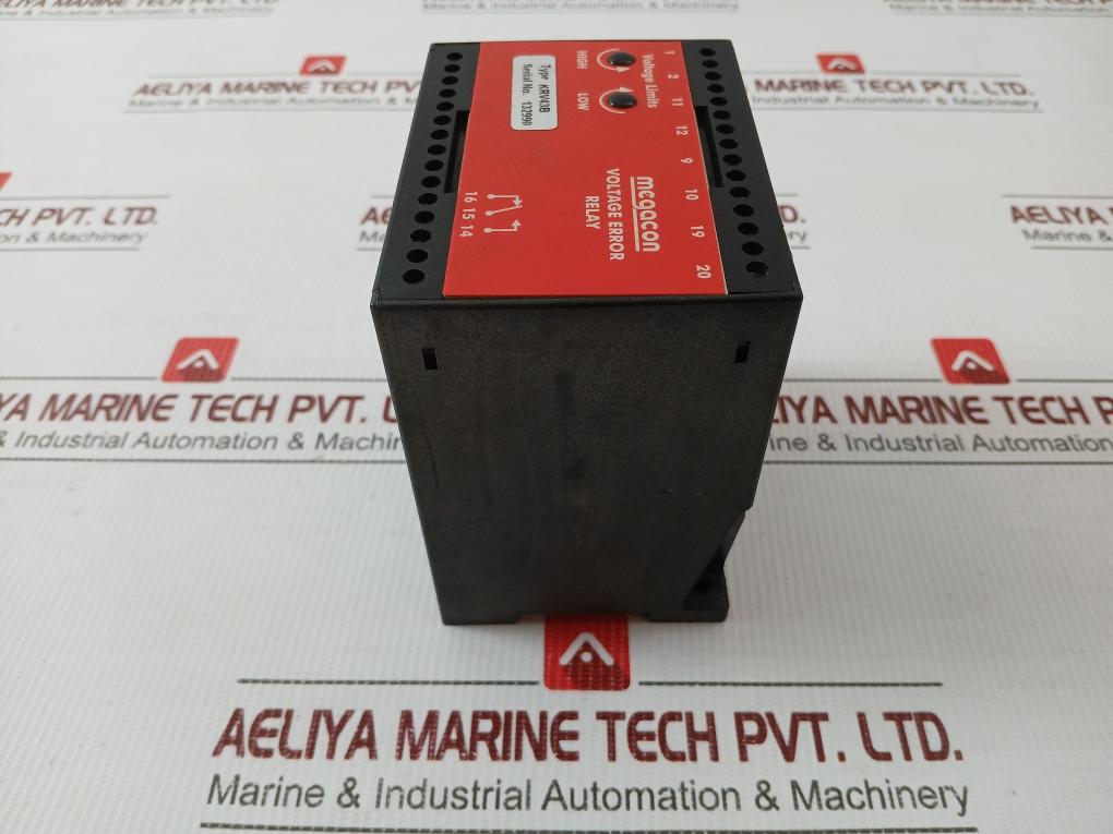 Krv43B Megacon Voltage Error Relay 100/120V 50/60Hz