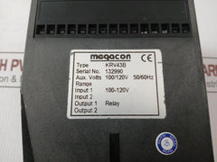 Krv43B Megacon Voltage Error Relay 100/120V 50/60Hz