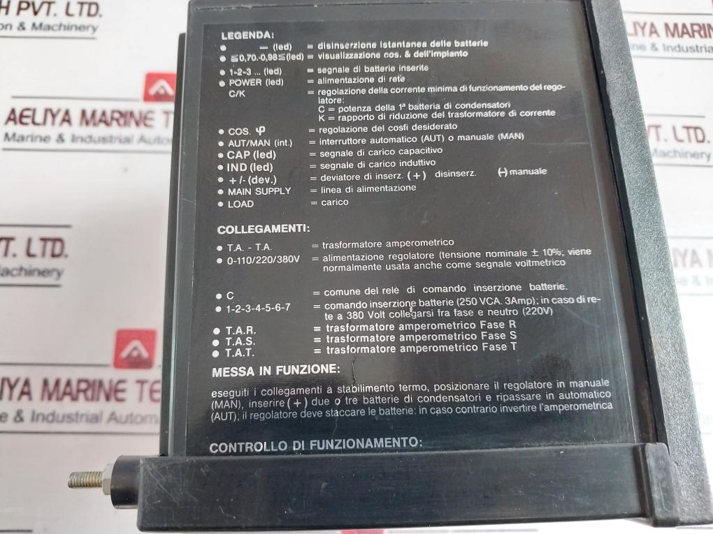 Krykard PFR-7FI Automatic Power Factor Controller
