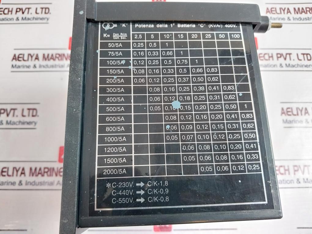 Krykard Pfr-7Fi Automatic Power Factor Controller