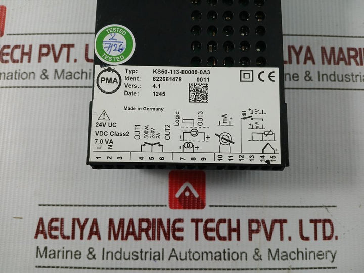 Ks50-113-80000-0A3 Pma 250V Temperature Controller