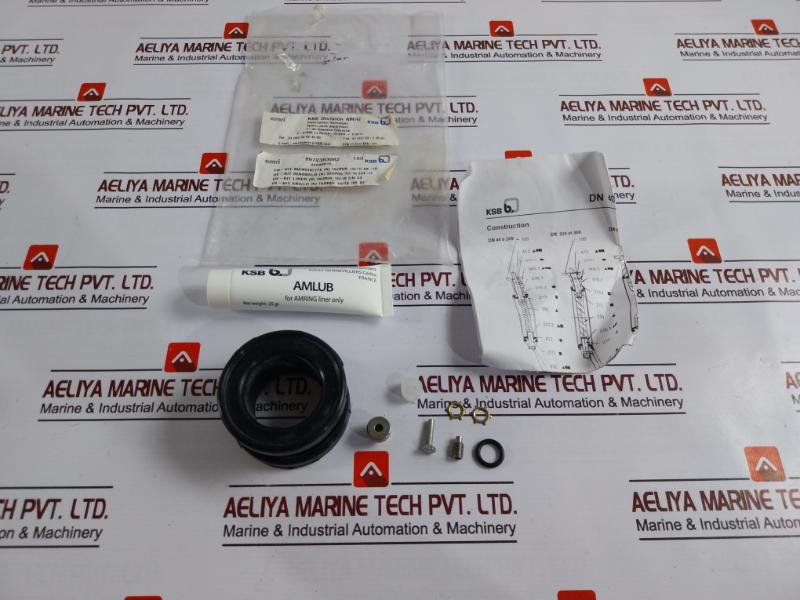 Ksb 9972353082 Isoria 10/16 Butterfly Valve Liner Kit W/ Amring Amlub Tube