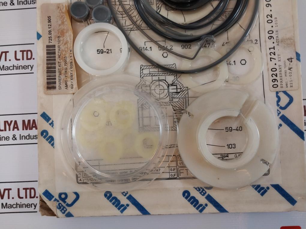 Ksb Amri Ftkg 72053 Spare Part Kit For Actair 101b