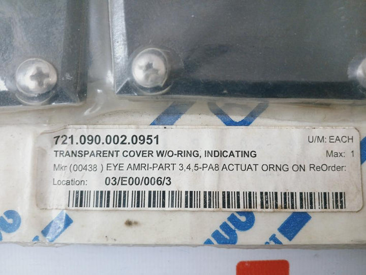 Ksb Amri Pa8 Actuator Kit For Visual Pointer Mkr (00438)