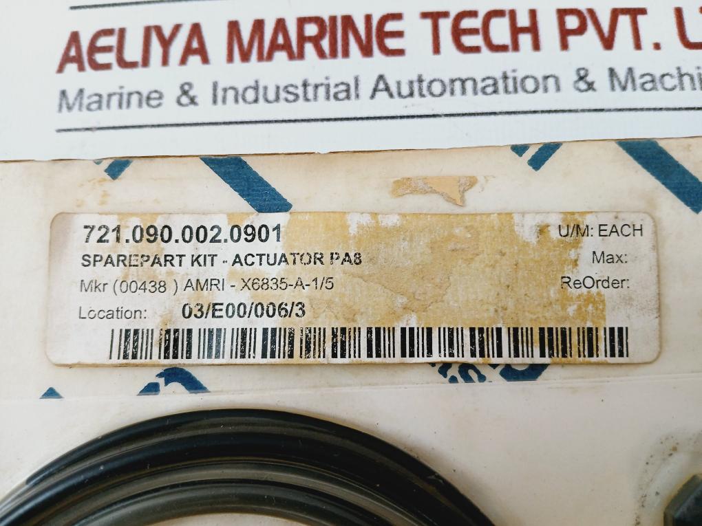 Ksb Amri X6835-a-1/5 Sparepart Kit-actuator Pa8