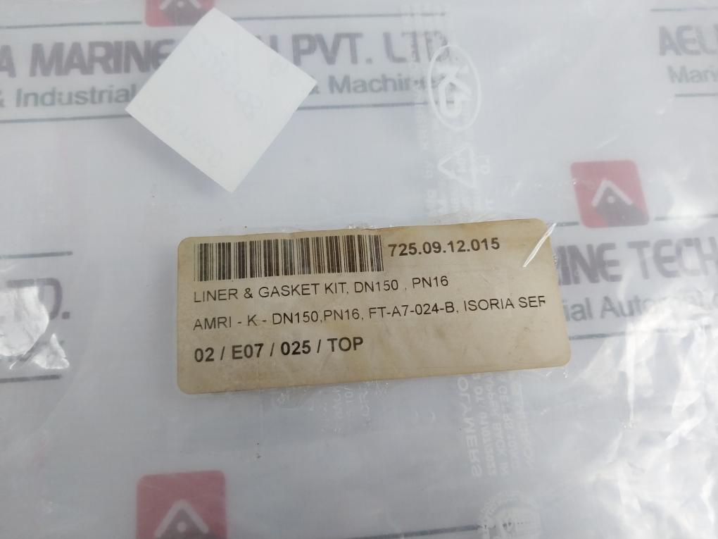 Ksb Division Amri Dn150 Pn16 Liner & Gasket Kit 42082419