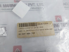 Ksb Division Amri Dn150 Pn16 Liner & Gasket Kit 42082419