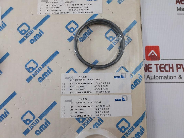 Ksb 42099987 Shaft Sealing Kit Danais O-ring 62,87 X 5,33.