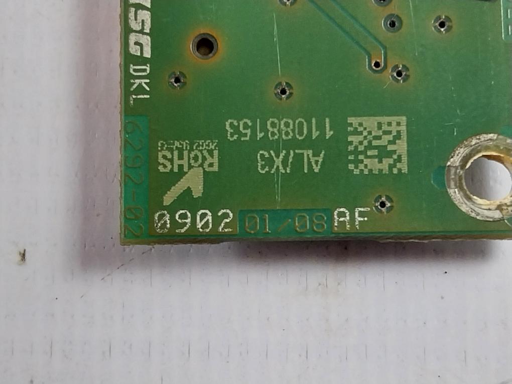 Ksg E143060 Printed Circuit Board Card 6292-02, 11088153