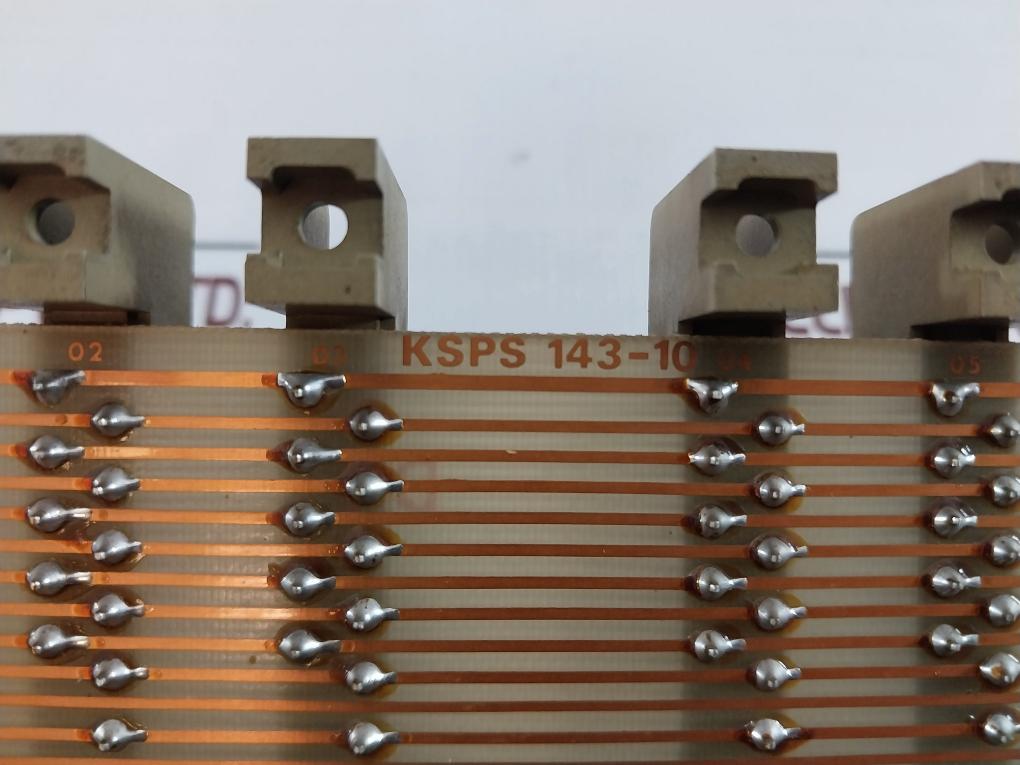 Ksps 143-10 Din Rail Terminal Block