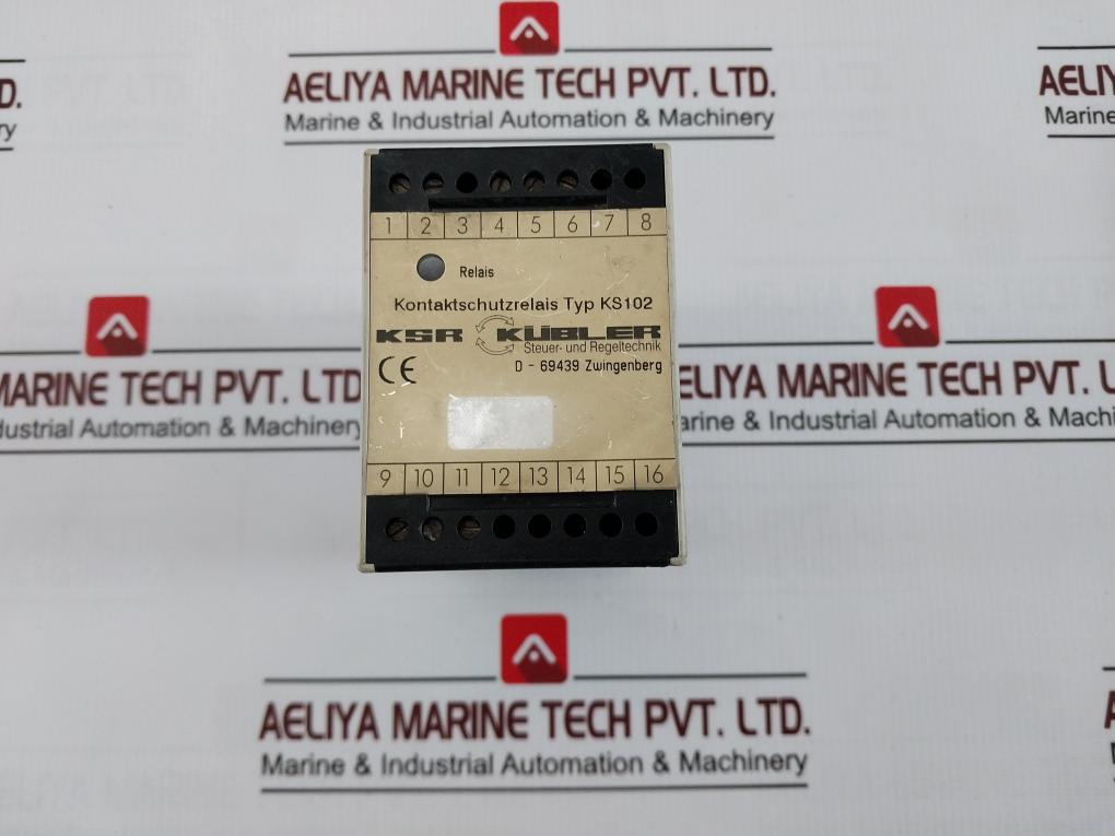 Ksr Kubler Ks 102 Contact Protection Relay 230V Ac 250 V/3A