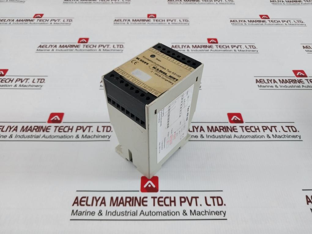Ksr Kubler Ks 102 Contact Protection Relay 230V Ac 250 V/3A