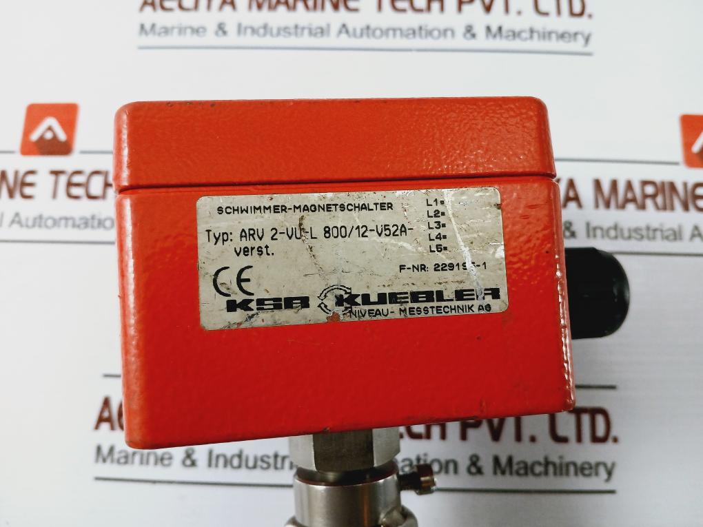 Ksr Kuebler Arv 2-vu-l 800/12-v52a Magnetic Switch