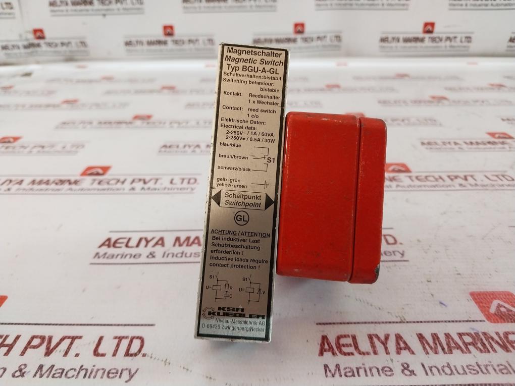 Ksr Kuebler Bgu-a-gl Magnetic Switch 2-250 V/ 1A/ 60Va